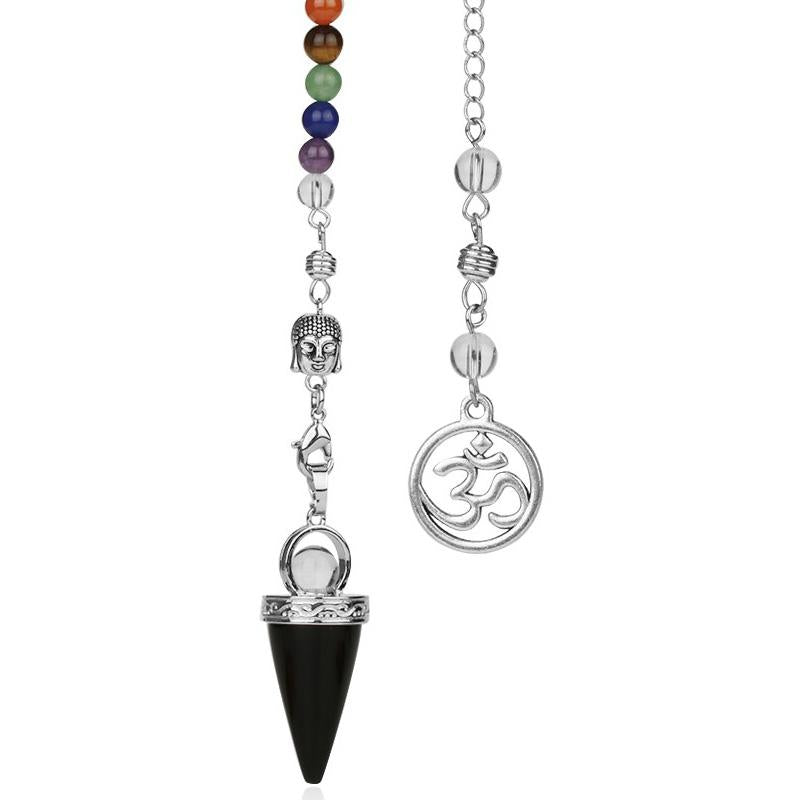 7 Chakra Crystal Pendulum