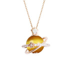 Celestial Gemstone Necklace