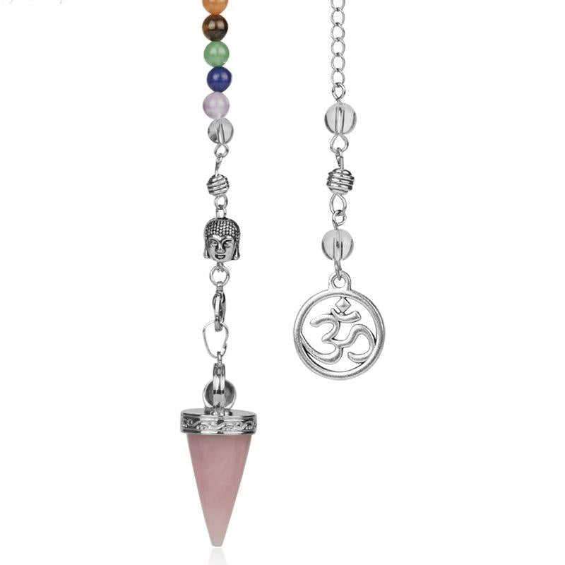 7 Chakra Crystal Pendulum