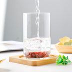 Natural Gemstone Glass Water Cup