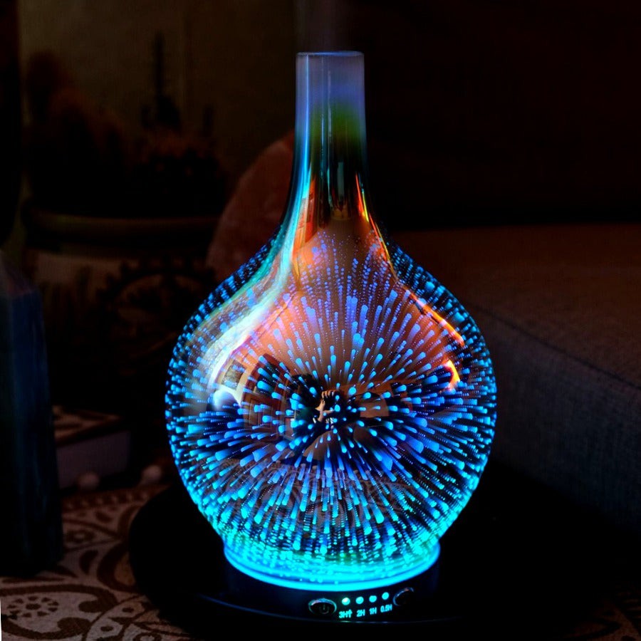 Oil Aroma Diffuser 3D Glass