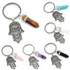 Inspiring Hamsa Hand Keychain