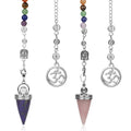 7 Chakra Crystal Pendulum