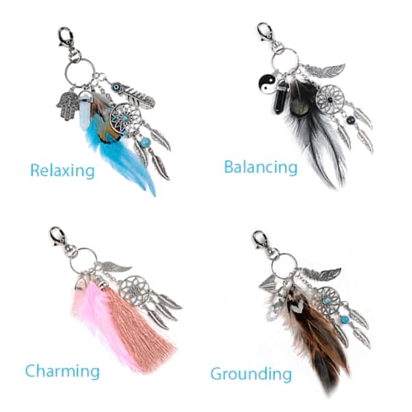 Bohemian Dreamcatcher Keychain