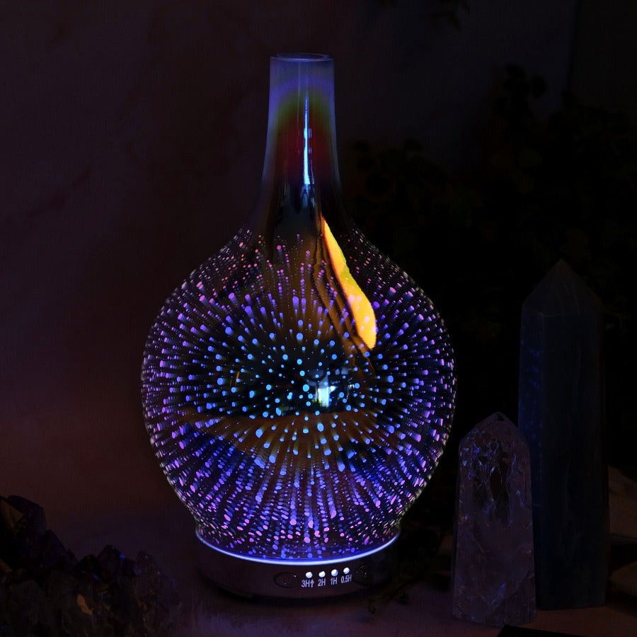 Oil Aroma Diffuser 3D Glass