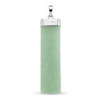 Sleek Crystal Bar Pendant – Wear Your Intention