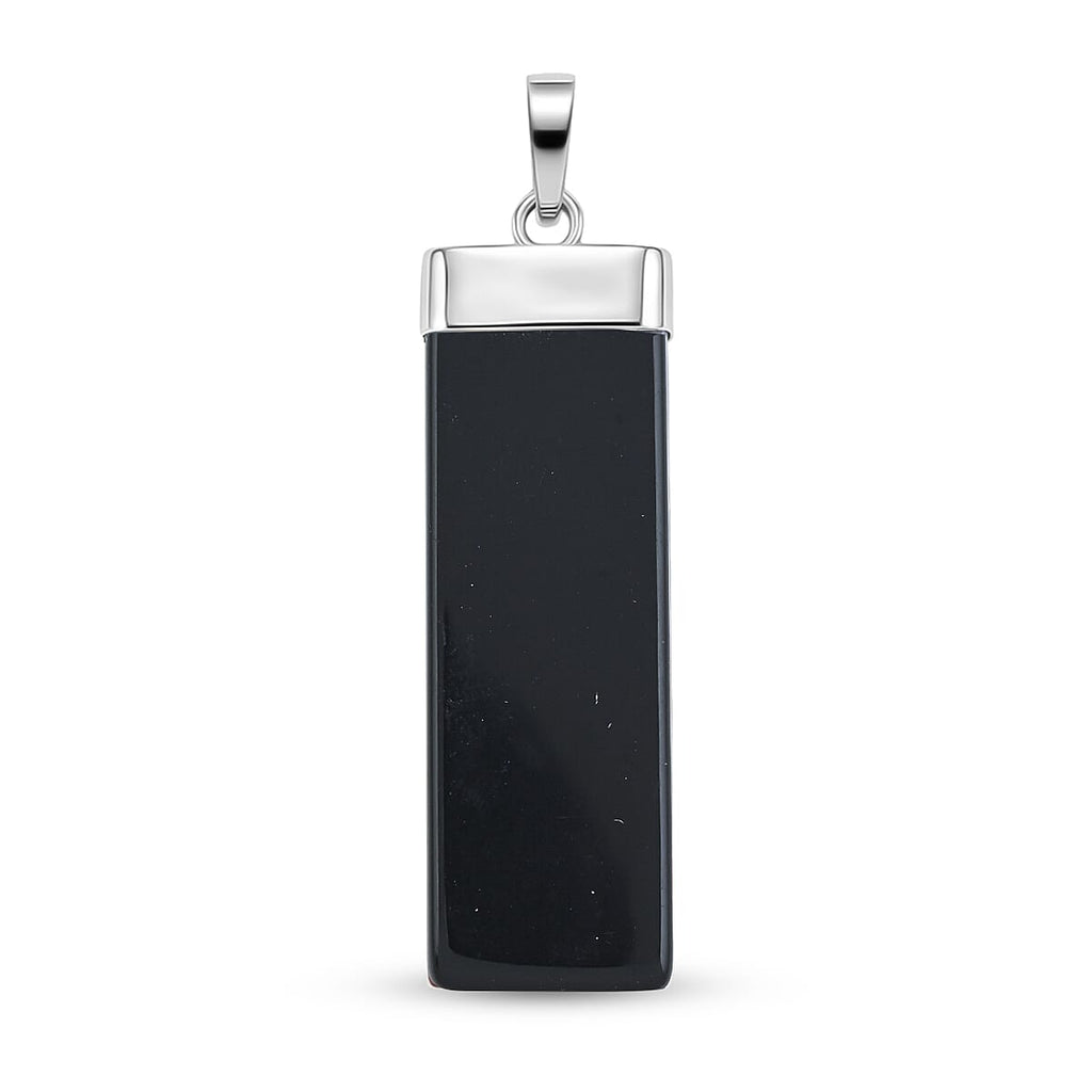 Sleek Crystal Bar Pendant – Wear Your Intention
