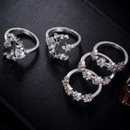 Lunar & Stars Bliss Ring Set