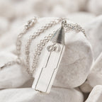 Handmade Selenite Crystal Necklace