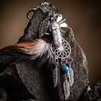 Bohemian Dreamcatcher Keychain