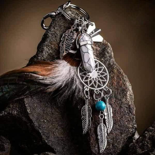 Bohemian Dreamcatcher Keychain