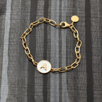 Letter Initial Paperclip Bracelet – An Elegant Twist on Personal Expression
