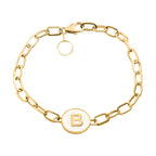 Letter Initial Paperclip Bracelet – An Elegant Twist on Personal Expression