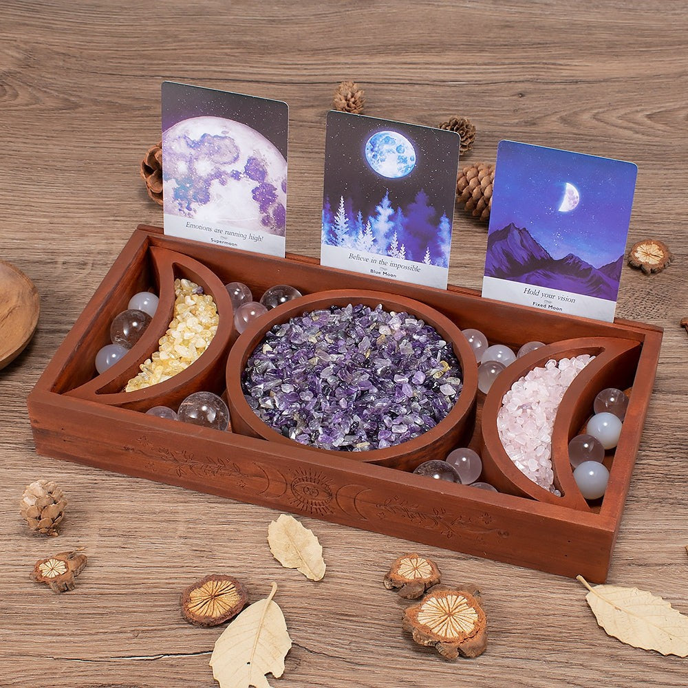 Crystals & Cards Moon Child Altar Stand