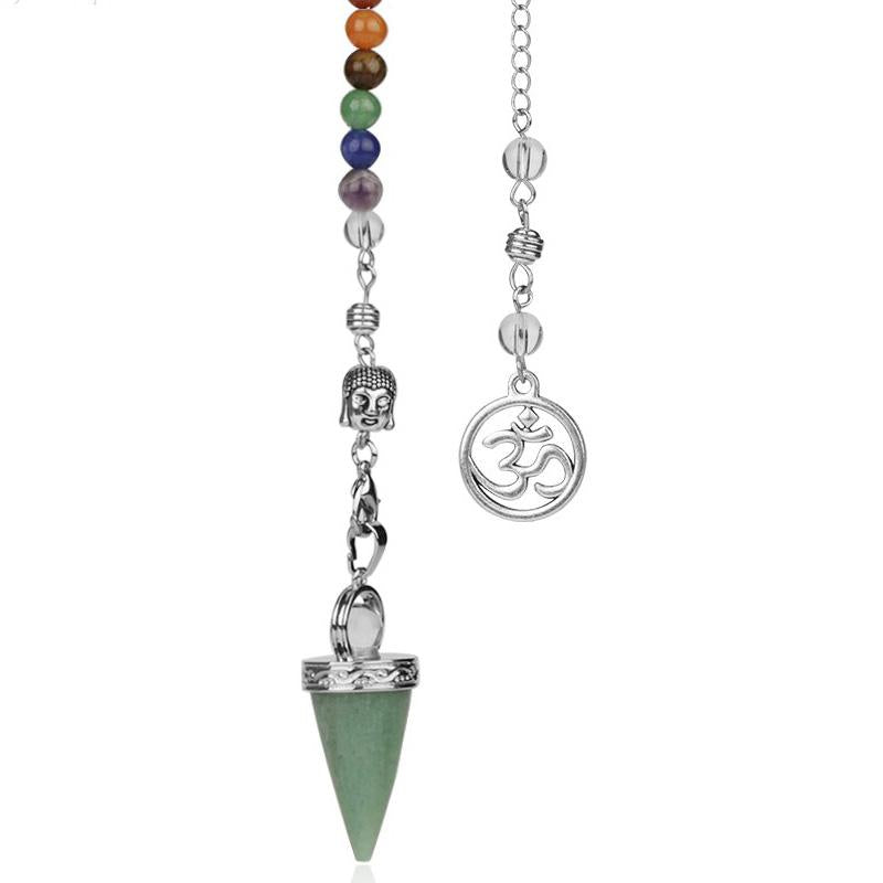 7 Chakra Crystal Pendulum