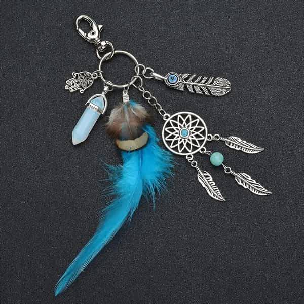 Bohemian Dreamcatcher Keychain