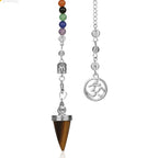 7 Chakra Crystal Pendulum