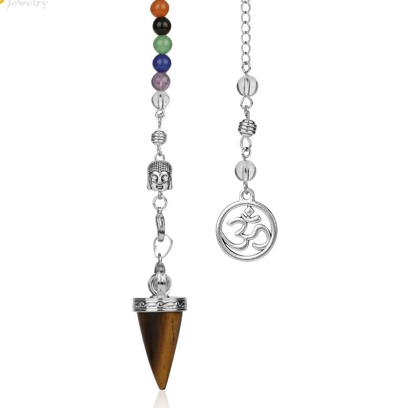 7 Chakra Crystal Pendulum