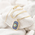 Crystal Sunflower Necklace
