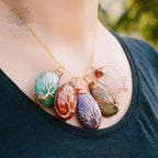 Handmade Tree Of Life Wishes Necklace