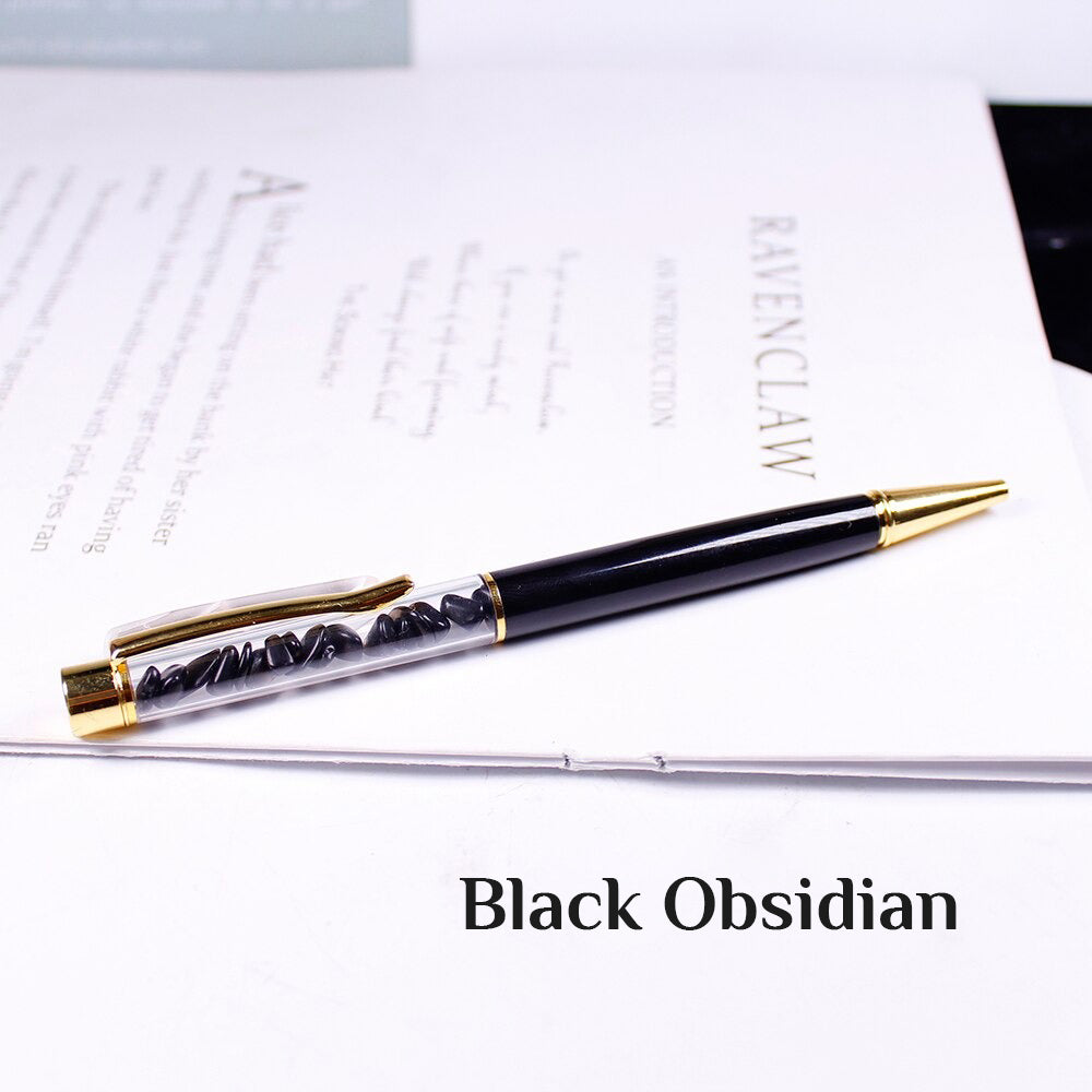 Manifestation Crystal Energy Pen