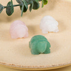 Natural Crystal Turtle Figurine