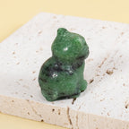Cute Kitten Gemstone Figurine