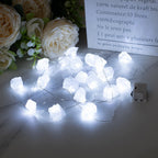 Natural Gemstone Festive String Light Decoration