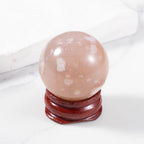 Botanic Flower Agate Crystal Sphere