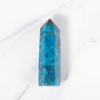 Blue Apatite Crystal Point