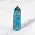 Blue Apatite Crystal Point