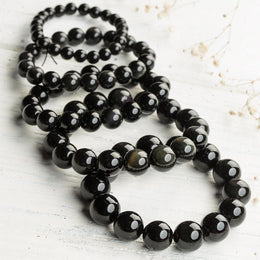 Anti-stress Rainbow Obsidian Bracelet