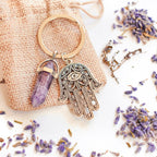 Inspiring Hamsa Hand Keychain