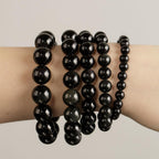 Anti-stress Rainbow Obsidian Bracelet