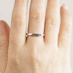 Minimalistic Appreciation Ring