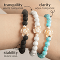 Turquoise Handmade Sea Turtle Couple Bracelet