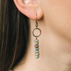 Vintage Jasper Earrings