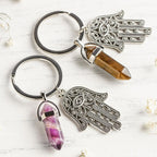 Inspiring Hamsa Hand Keychain