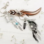 Bohemian Dreamcatcher Keychain