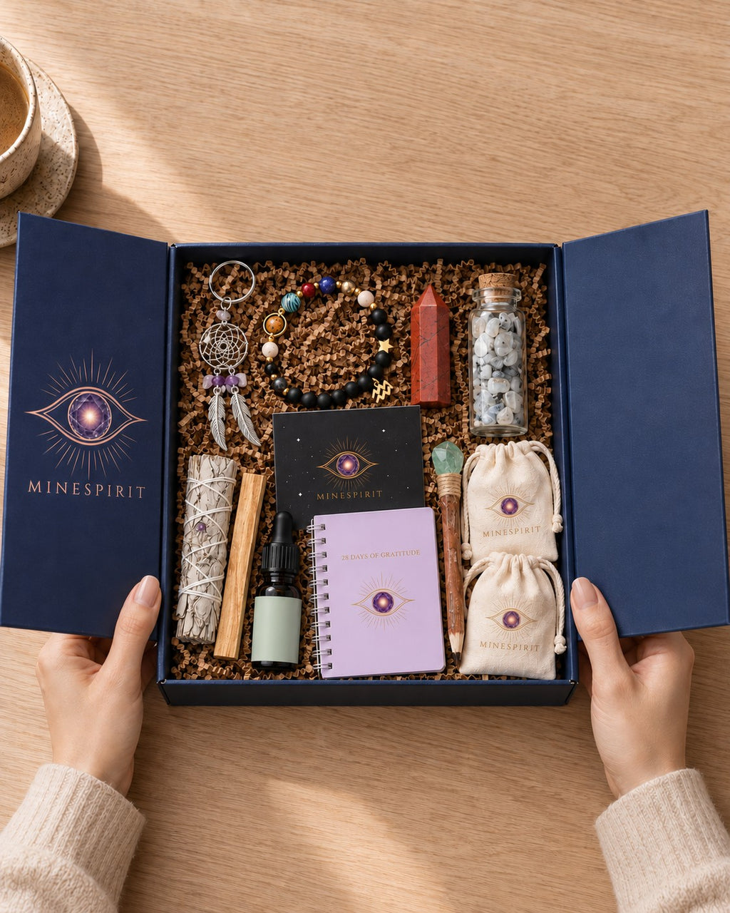 Box 1, Ground & Sleep, opened in two hands