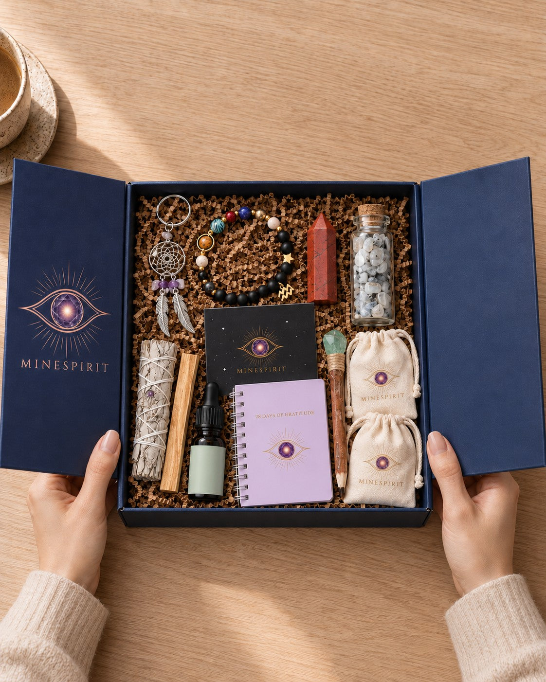 Box 1, Ground & Sleep, opened in two hands