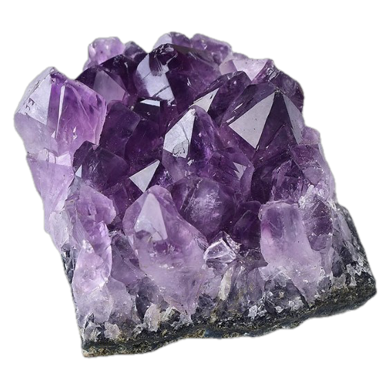 100% natural crystals, never dyed, never resin-filled