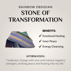 Rainbow Obsidian Lucky Bracelet