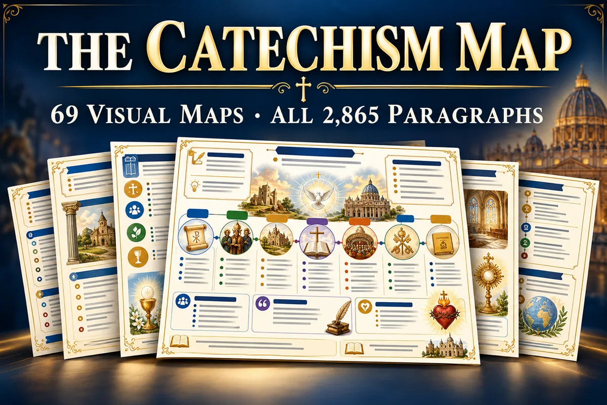 Cover of The Catechism Map