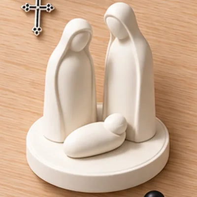 A Holy Family figure