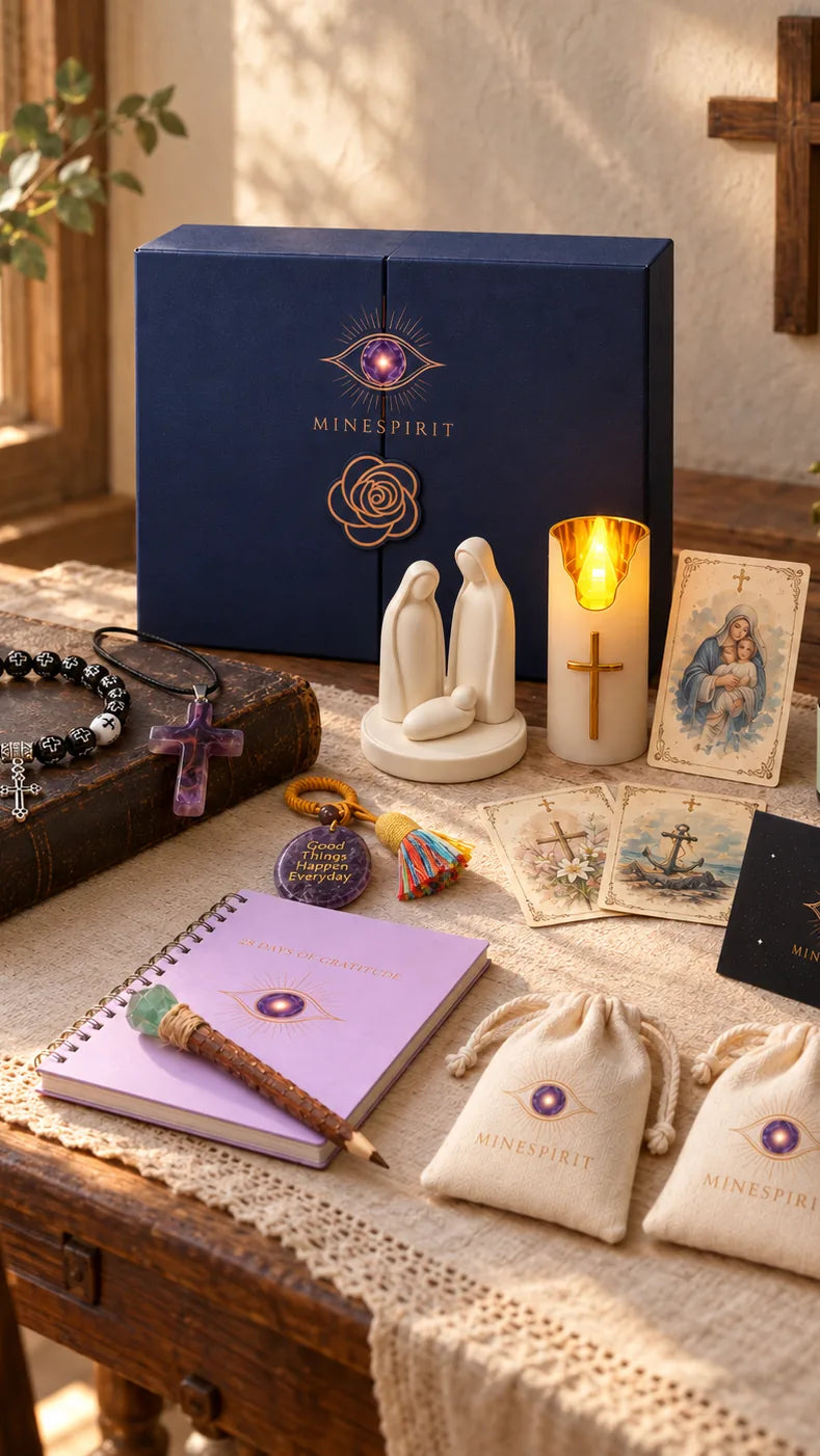 A prayer corner with the box